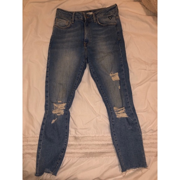 Light high-waisted skinny jeans - Picture 2 of 5